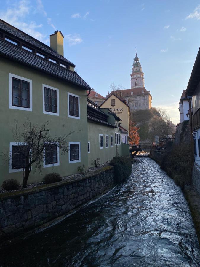 Penzion Na Ostrove Český Krumlov Eksteriør billede